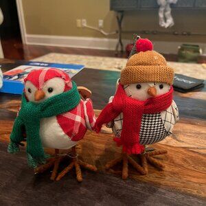 TARGET Spritz Featherly Friends Wondershop Holiday Christmas birds, 2018 2 birds